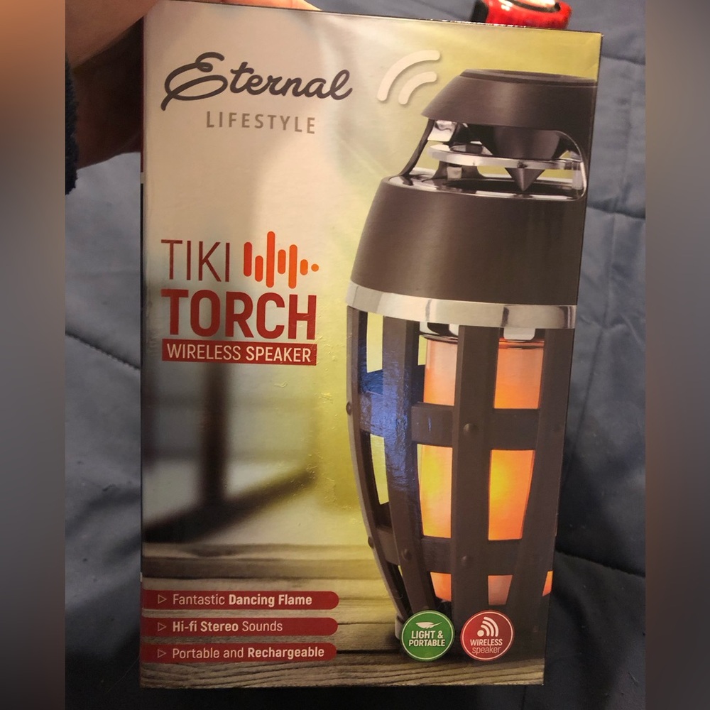 Tiki Torch Wireless Speaker